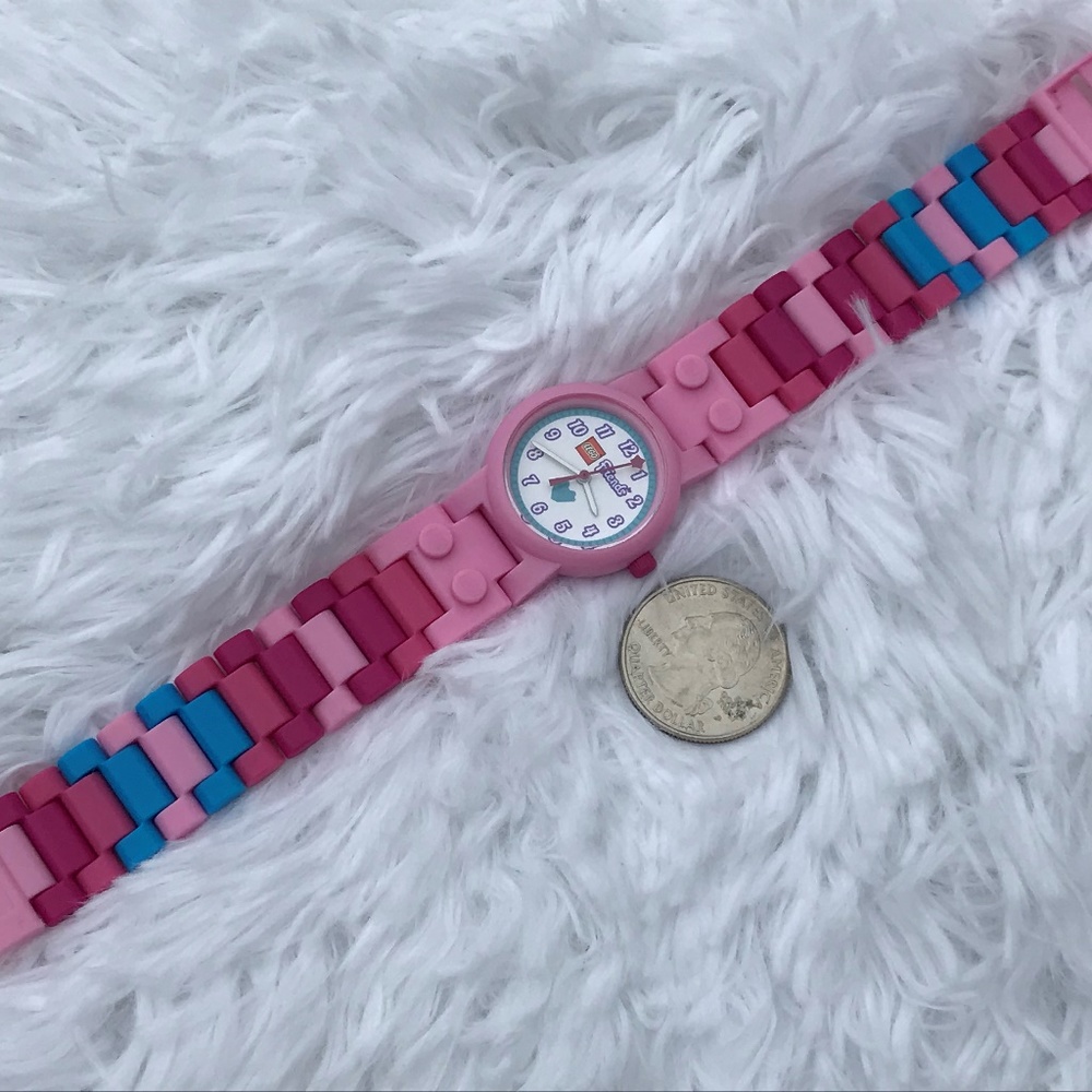 Lego Friends Girl Watch Pink Purple Analog Wrist - Picture 8 of 8